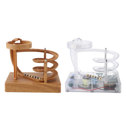 Art Perpetual Motion Machine Ornament Relieve Stress Rolling Ball Perpetual Motion Machine Decoration for Playing