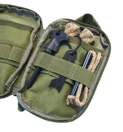 Large Size Flint Lighter Set Wooden Handle Magnesium Stick Outdoor Survival and Rescue Equipment Camping EDC Tool