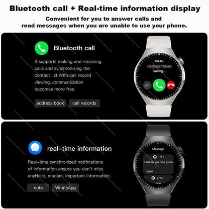 Original For Huawei Watch 5 Smartwatch 2025 Sensor Window AMOLED 4G ROM NFC Compass Clock Bluetooth Call Smart Watch Men Women