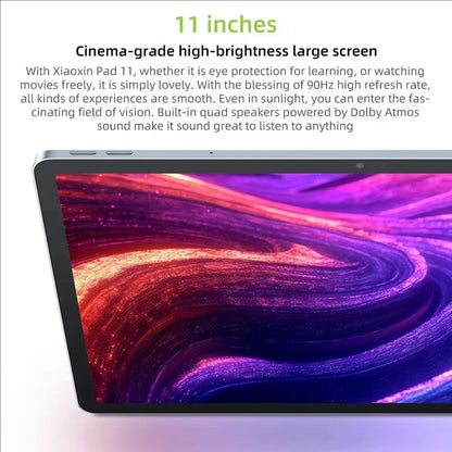 New Lenovo Xiaoxin Pad 11 (2025) AI Tablet w/ Dimensity 6300, 2.5K 11" 90Hz QHD+ Display & 7040mAh Battery, 128G 256G Android 15