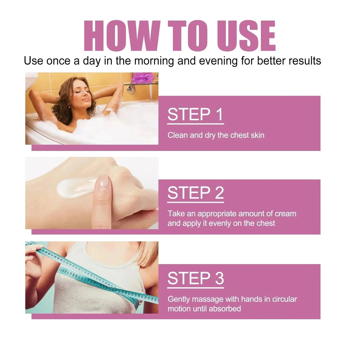 Natural Breast Enlargement Cream Chest Lift Firm Enhancer Care Oil Butt Breast Plump Growth Massage Boobs Bigger Sexy Body Care