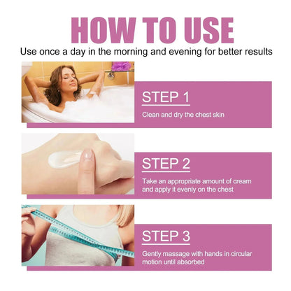 Natural Breast Enlargement Cream Chest Lift Firm Enhancer Care Oil Butt Breast Plump Growth Massage Boobs Bigger Sexy Body Care