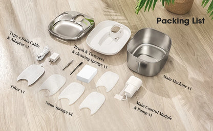 APETDOLA 4L Wireless Cat Water Fountain Auto Sensor Drinking Fountain For Cats Dog Drinker Pet Water Dispenser Accessories