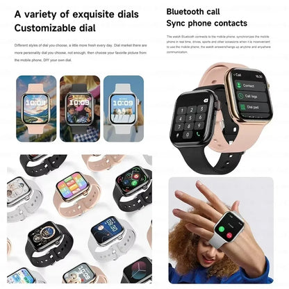2025 New Series IW9 Watch 9 GPS Track Smart Watch Men Woman HD Bluetooth Call Waterproof Sports SmartWatch For Apple Android IOS