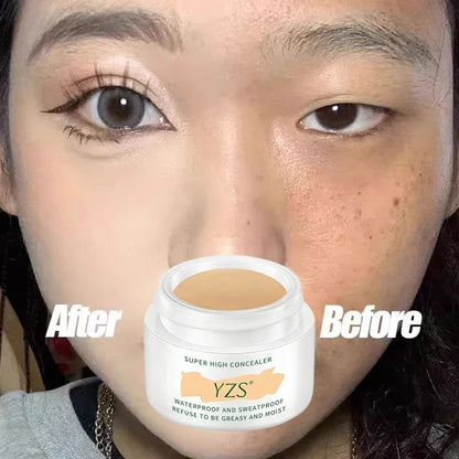 Waterproof and Long-lasting High Concealer that Perfectly Covers Scars,Dark Spots and Tattoos for a Flawless Skin Look Makeup