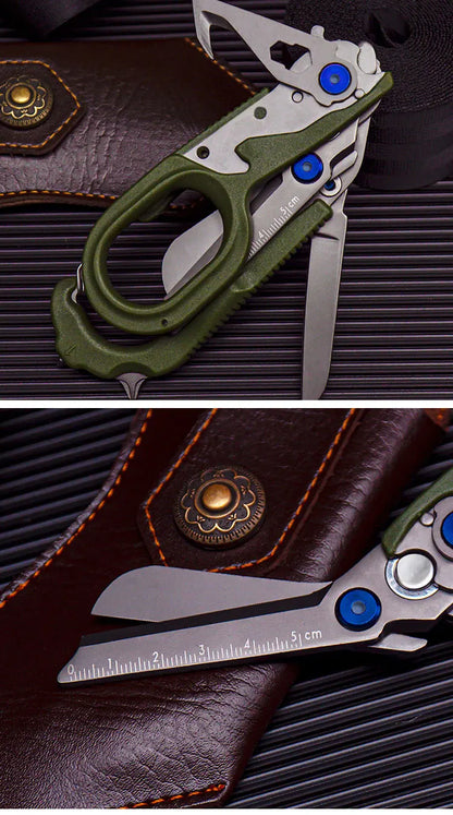 2022New Raptor Response Shears Multifunctional Folding Scissors Outdoor Survival Tool Small First Aid Tactical Folding Scissors