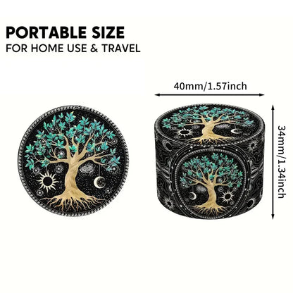 4 Layers Premium Zinc Alloy Herb Grinders for Smoking, Multifunctional Crusher,Grass Grinders,Tobacco Smoking Gadgets