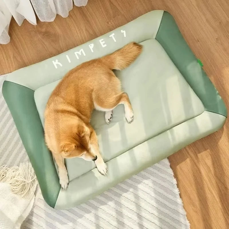 Cats Beds Summer Cooling Pet Bed Large Dog Baskets Pets Dogs Accessories Small Products Medium Accessory Fluffy Bad Puppy Sofa