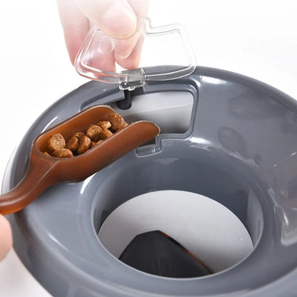 Dog Tennis Ball Food Reward Machine, Interactive Puzzle Toy with Slow Food Dispenser,Outdoor Training Toys Ball Launcher For Pet