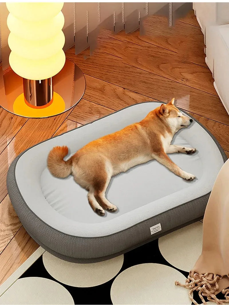 Dog & Cat Bed – Soft Cushion Blanket Basket for Small, Medium & Large Pets