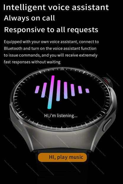 Original For Huawei Watch 5 Smartwatch 2025 Sensor Window AMOLED 4G ROM NFC Compass Clock Bluetooth Call Smart Watch Men Women