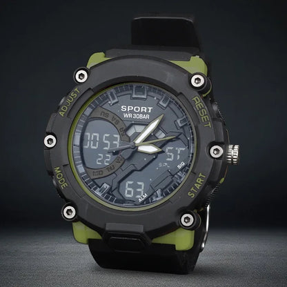 Men Mechanical Wristwatch Waterproof  Automatic LED Watch Men Mechanical Watches World Time Stop Time  AlarmRelogio Masculino
