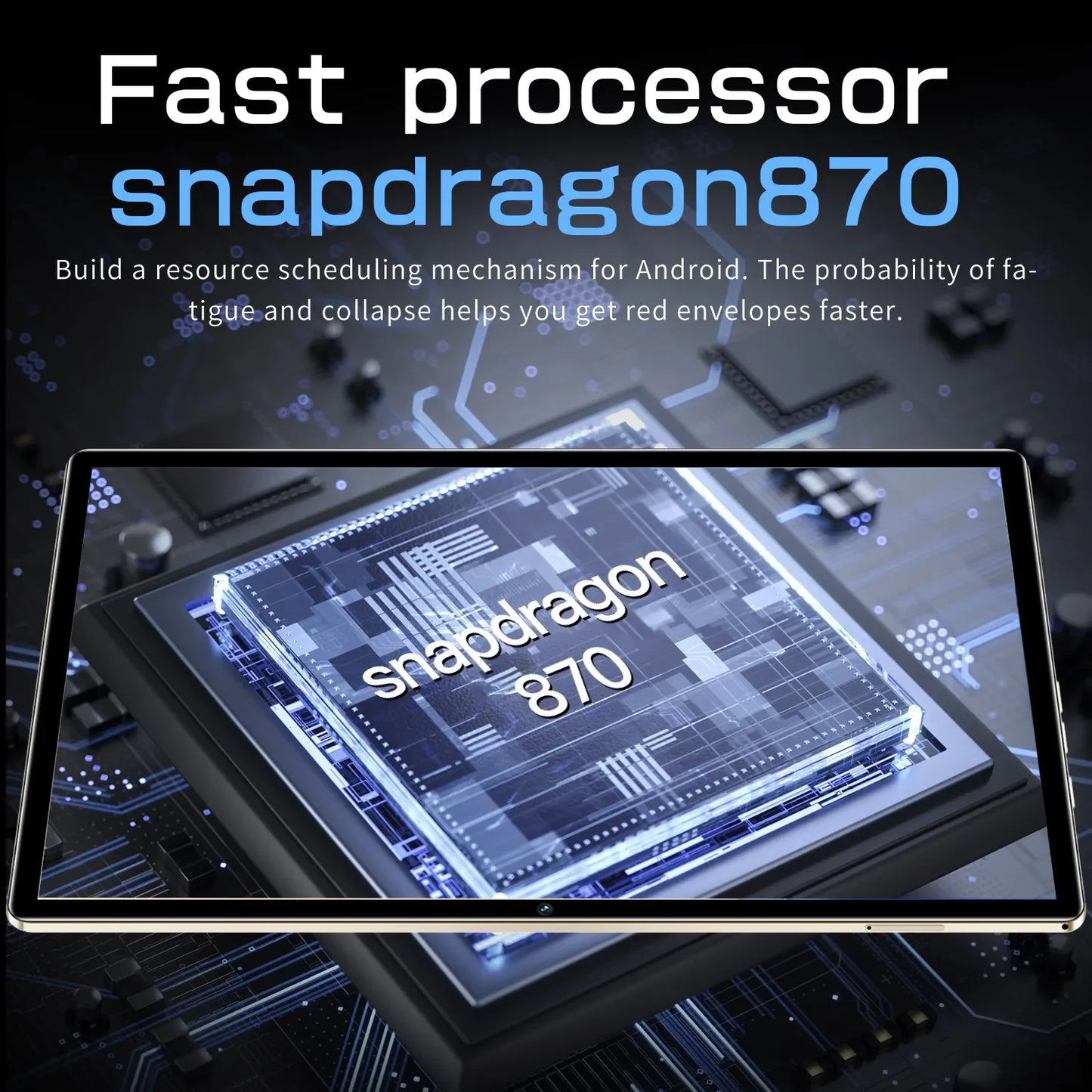 New Global Pad 6 Pro HD Screen 11.6-inch Tablet Snapdragon 870 Android 12 10000mAh 16GB+1TB tablette PC 5G Dual SIM Card Or WIFI