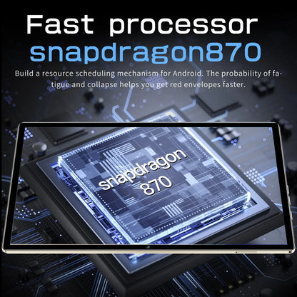 New Global Pad 6 Pro HD Screen 11.6-inch Tablet Snapdragon 870 Android 12 10000mAh 16GB+1TB tablette PC 5G Dual SIM Card Or WIFI