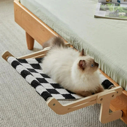 Pet Cat Hammock Kitty Bed Detachable Easy To Clean Suitable for Small Cats/dogs Bedhead Balcony Window Frame Cat Nest