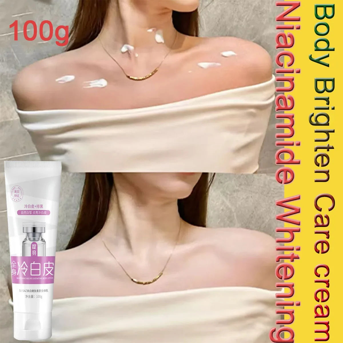 Body Whitening Cream Private Parts Underarm Knee Thigh Inner Melanin Bleaching Brighten Lotion Dark Skin Healthy White Body Care
