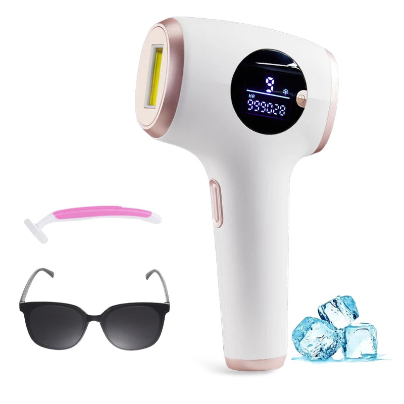 Home Use Ipl Machine Epilation Laser Ice Cooling Professional Portable Laser Hair Removal Machine