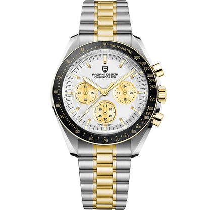 PAGANI DESIGN 2025 New Tribute to CK2998 Moon Watch Men Luxury Quartz Watches For Men AR Sapphire crystal Sport Chronograph Man
