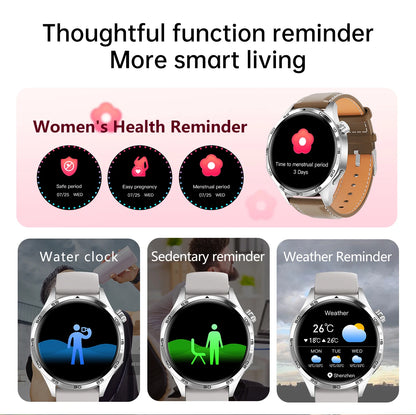 New Huawei Watch GT5 Pro Smart Watch 1.53 Inch HD AMOLED Screen NFC GPS Tracker Bluetooth Call Health Monitoring Watch Men Women
