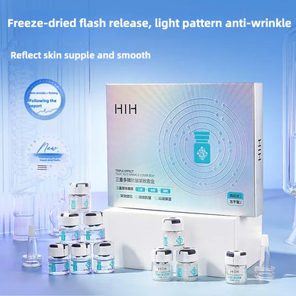 Triple Peptide Anti-Wrinkle Skincare Set - Firming, Lifting  Hydrating Face Kit for All Skin Types Beauty care product