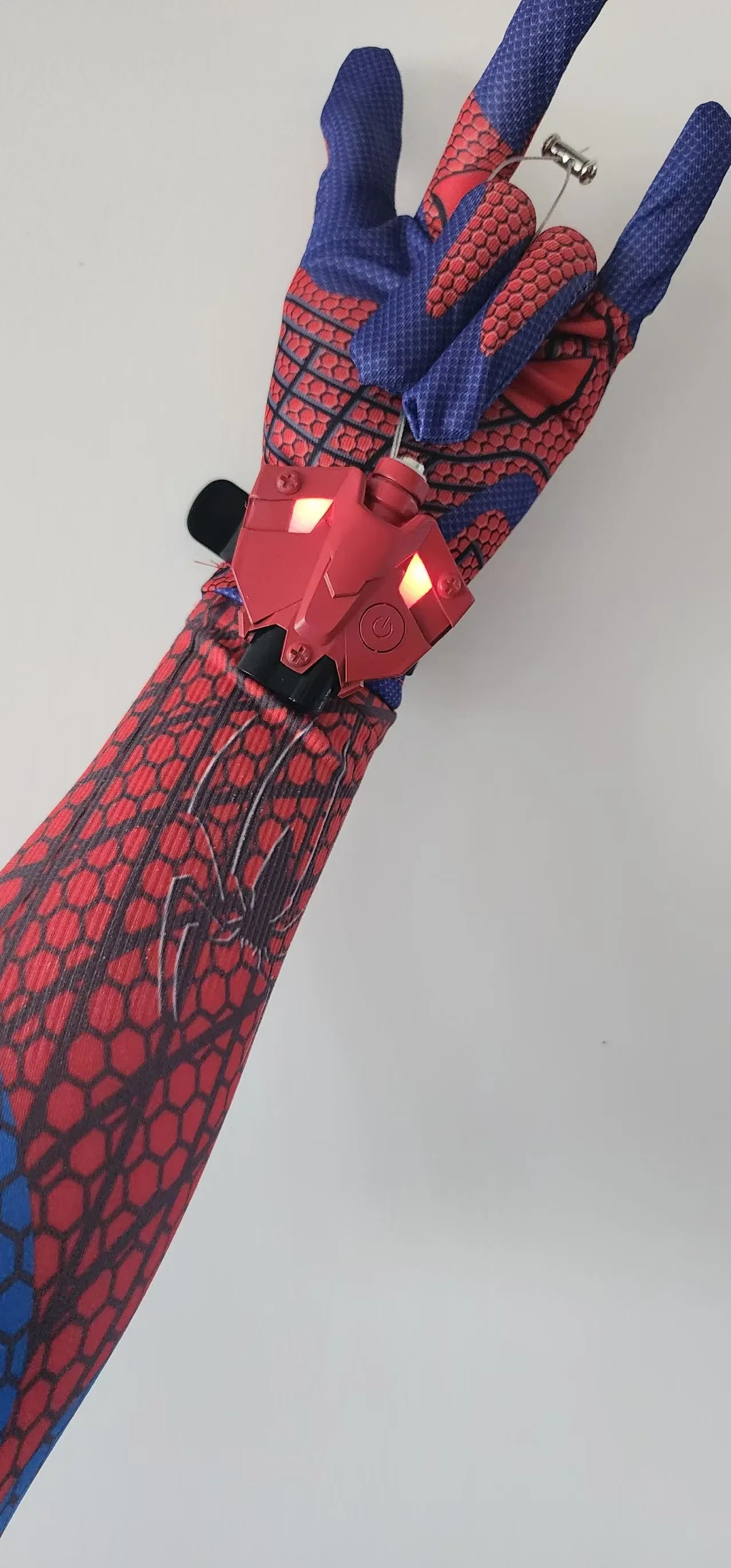 Spider Web Launcher with light String Shooters Toy Gadgets String Shooter Superhero Role-Play Cool Stuff Fun Toys Halloween Gift