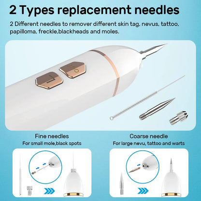 Laser Plasma Pen Mole Wart Skin Tag Remover Black Dots Freckle Dark Spot Wart Eliminator Papilloma Nevus Remover Plasma Pen