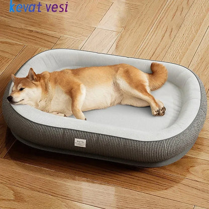 Dog & Cat Bed – Soft Cushion Blanket Basket for Small, Medium & Large Pets