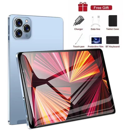 2025 New Tab 14 Tablet Android 12 8 Inch HD 16GB+1TB 8800mAh 5G Dual SIM Bluetooth WiFi GPS Google Play Tables PC Mi Tab