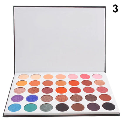 252 Color Eyeshadow Palette Shimmer Glitter Matte Eye Shadow Plate Makeup Box Set Eye Make Up Products Beauty Косметика For Eye