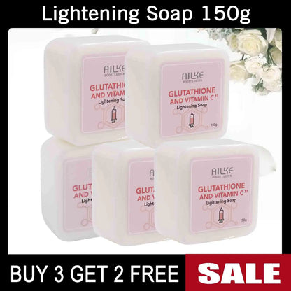 AILKE Whitening Skin Care Set, With Glutathion Vitamin C, Brighter Smoother Skin, Reduce Dark Spots, Clean Skin, Moisturizing