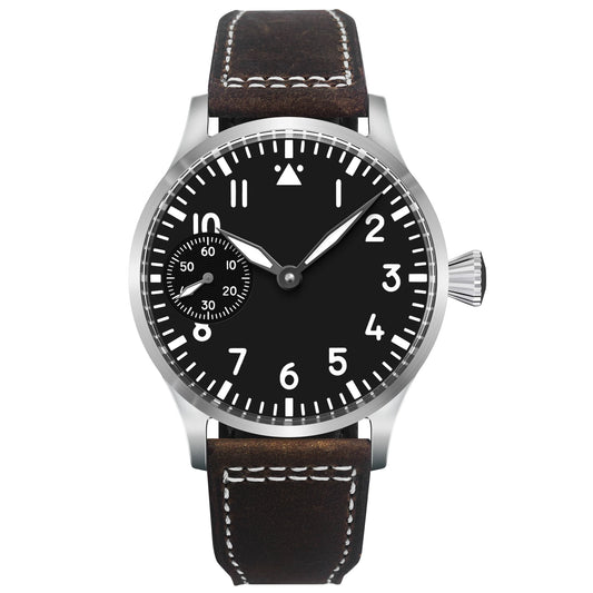 Corgeut Luxury Sapphire Glass 42 Mm Dial St3600 Or ETA6497 Hand-Wound Movement 316L Steel Case Men'S Watch 30 M Water Resistant