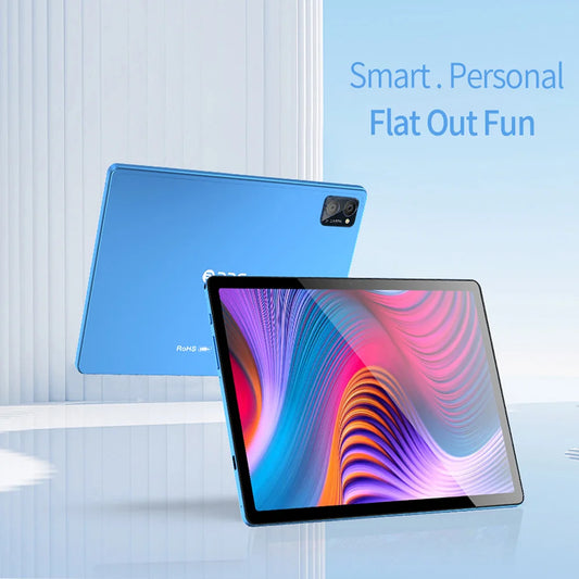 New 4G Pad Global Version 10.1 Inch Android Tablets with Octa Core Processor 8GB RAM 256GB ROM Dual SIM 4G LTE 5G WiFi Tablet PC