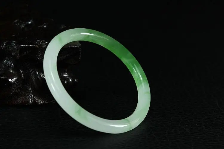 Natural Jade Bangle Women Gifts Men Fine Jewelry Jadeite Bangles Certified Genuine Jades Stone Bracelets Accessories Jewellery