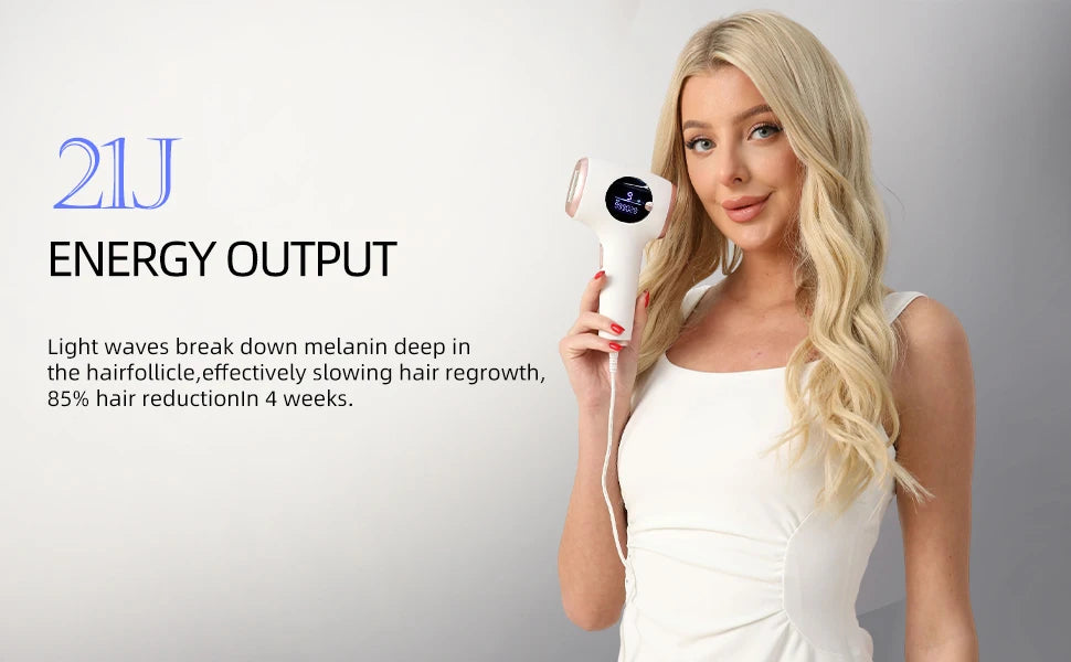 Home Use Ipl Machine Epilation Laser Ice Cooling Professional Portable Laser Hair Removal Machine