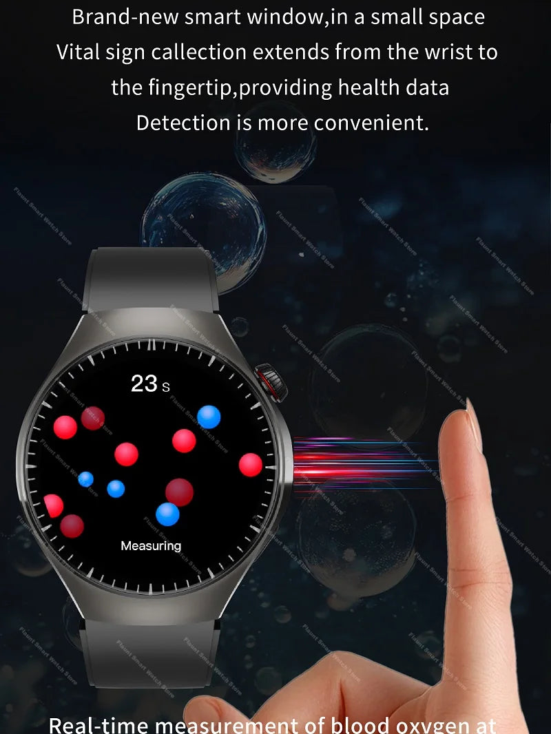 Original For Huawei Watch 5 Smartwatch 2025 Sensor Window AMOLED 4G ROM NFC Compass Clock Bluetooth Call Smart Watch Men Women
