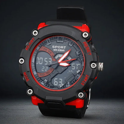 Men Mechanical Wristwatch Waterproof  Automatic LED Watch Men Mechanical Watches World Time Stop Time  AlarmRelogio Masculino