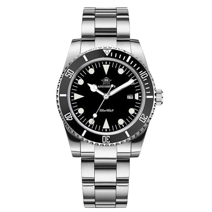 ADDIESDIVE Luxury Men's Analog Watch BGW9 Luminous Ceramic Bezel Bubble Mirror Glass Diver's Watch 200m Quartz Watches AD2068