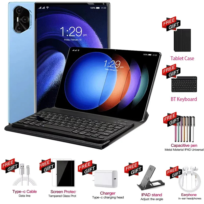 2025 NEW Gobal Version Hauwei Pad P80 Pro Tablet 11 inch HD Android 15 22GB+2TB 5G Dual SIM Call WiFi Navi GPS WPS Tablet PC