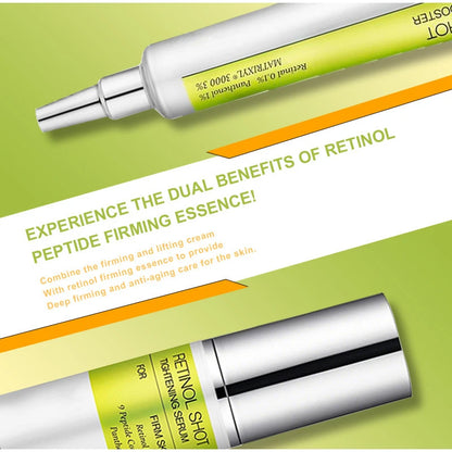 Korean Retinol Shot Eye Tightening Moisturizing Booster Cream,Facial Moisturizing Serum,,Reduce Wrinkles & Fine Lines,Anti-Aging
