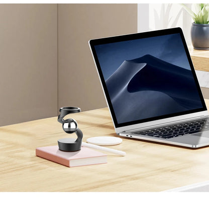 Adult Desktop Stress Relief Toy Aluminum Alloy Decompression Hypnosis Rotary Gyro Fingertip Kinetic levitating Spinner Gift