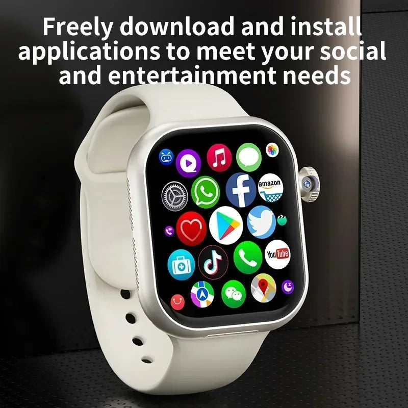 VP29 Smartwatch with rotating camera 2.29-inch AMOLED screen 490x580 Global Edition supports SIM WiFi GPS video calling