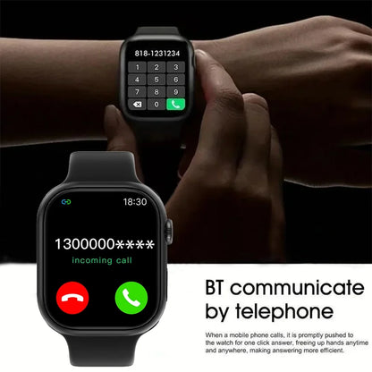 2025 Smartwatch - 1.73" Screen Bluetooth Call Blood Oxygen Monitor