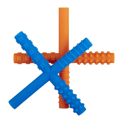 Kids Silicone Chewing Tubes – Speech Therapy & Autism Sensory Chew Toy Set