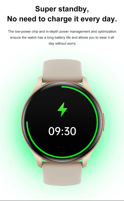 2025 New For Xiaomi Huawei 1.43 inches Bluetooth Call Smartwatch Women Men AMOLED 466*466 HD Pixel Display Smartwatches Ladies