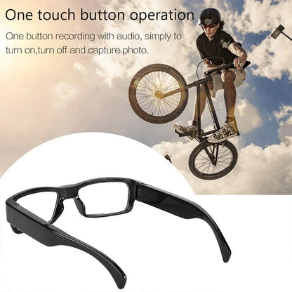 1080P HD Mini Camera Glasses DVR Glasses Camera Sports Video Glasses Outdoor Recorder Glasses Camera Conference Process