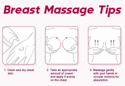 Natural Breast Enlargement Cream Chest Lift Firm Enhancer Care Oil Butt Breast Plump Growth Massage Boobs Bigger Sexy Body Care