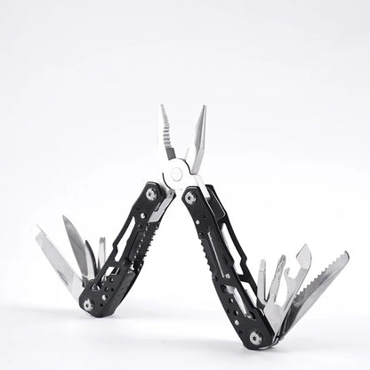 Folding Multi-tool Pocket Knife Pliers Mini Portable Fold Outdoor Hunting Survival Rescue Tactical Multipurpose Repair Tool