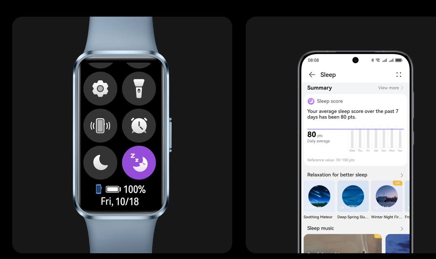 2025 Original Smart Watch Huawei Band 10 Smart Band 1.47'' AMOLED Screen Smartwatch Heart Rate Smartband 2 Weeks Battery Life