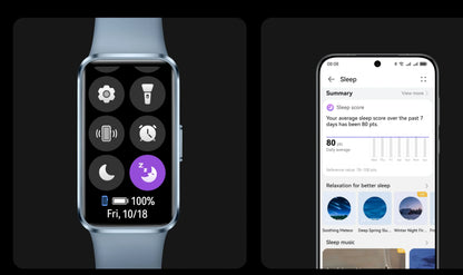 Band 10 Smartwatch – Sleep Tracking, Health Monitor, 14-Day Battery, iOS & Android
