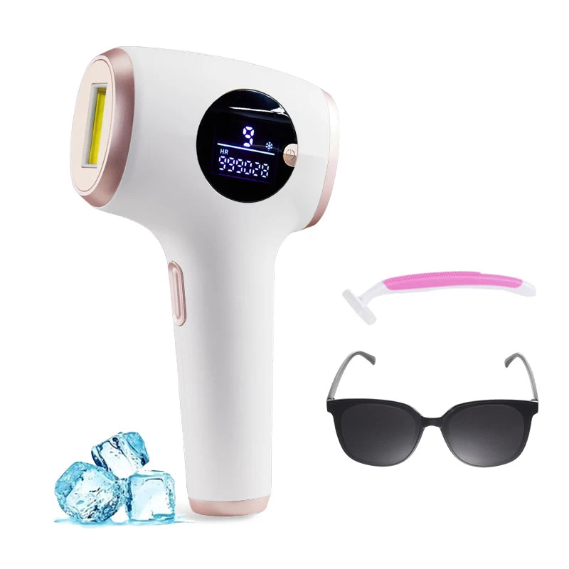 Home Use Ipl Machine Epilation Laser Ice Cooling Professional Portable Laser Hair Removal Machine